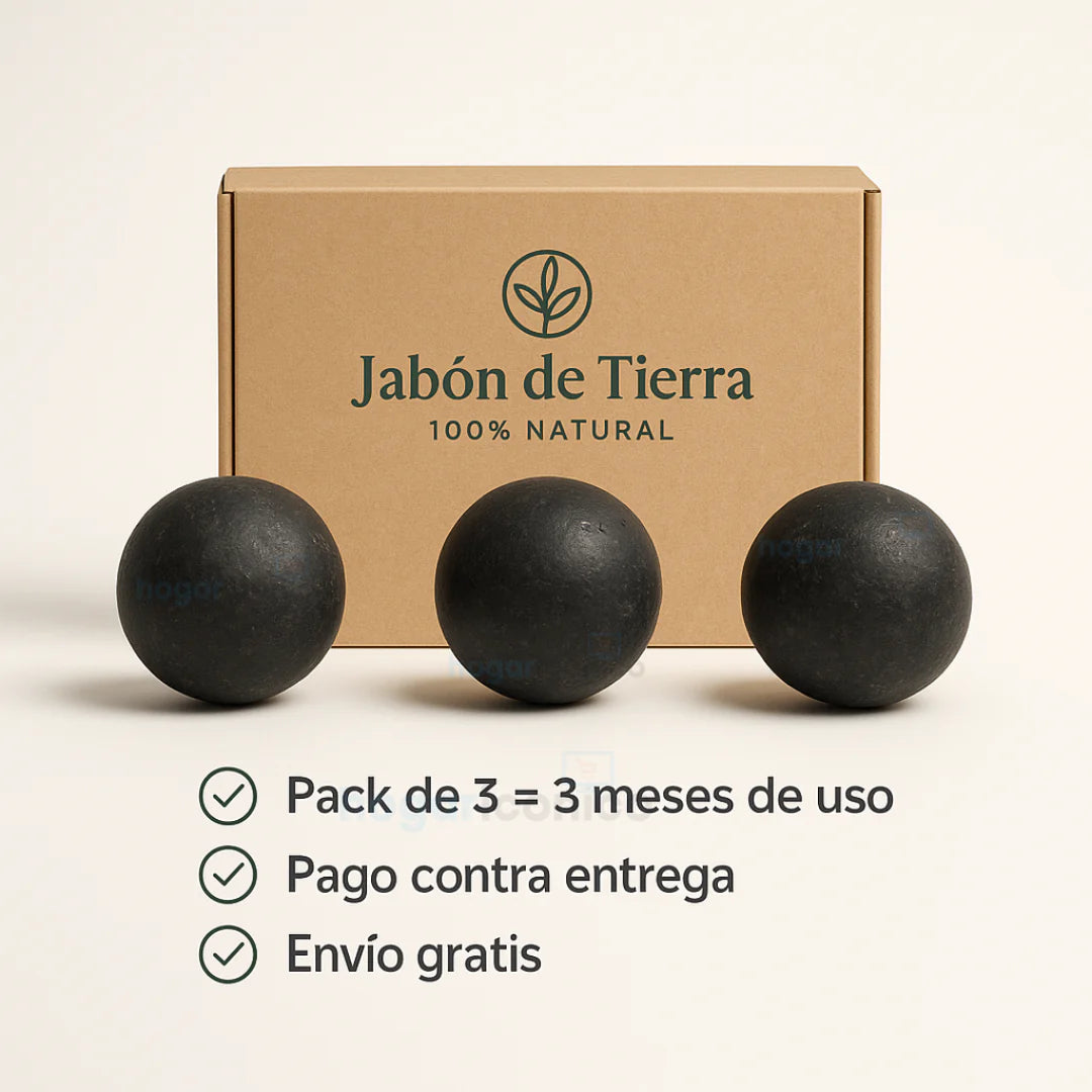 Jabón de Tierra X3
