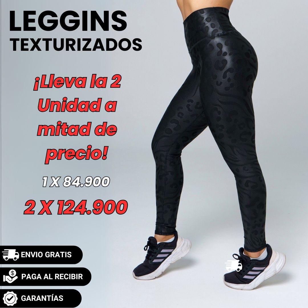 Leggins Texturizado 3D - ALTA CALIDAD