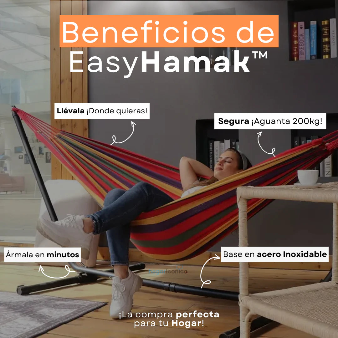 Set hamaca portátil + hamaca + bolso