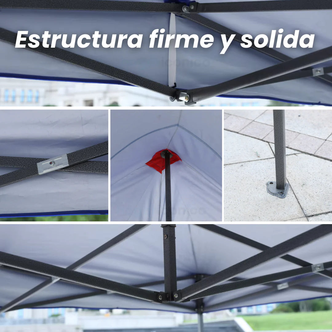 Carpa- Toldo 3x3 Metros Plegable