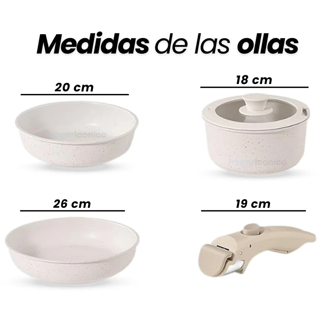 Set de cocina antiadherente