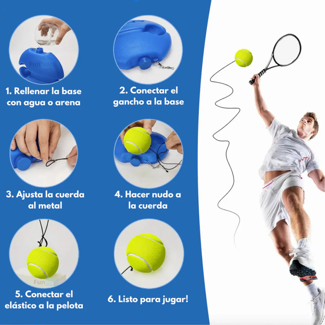 Entrenador BasePro™ Juega tenis o pádel