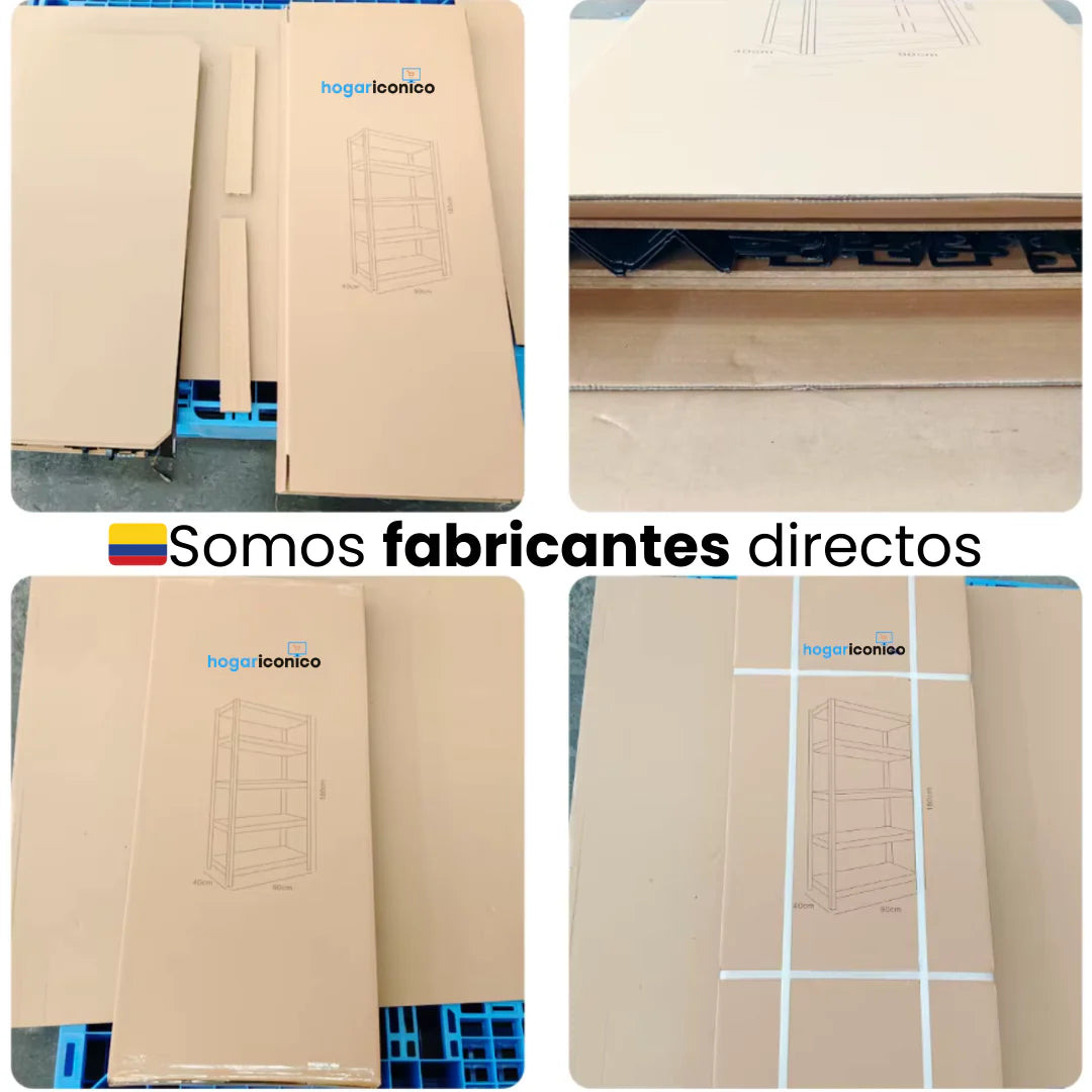 Estante metálico armable