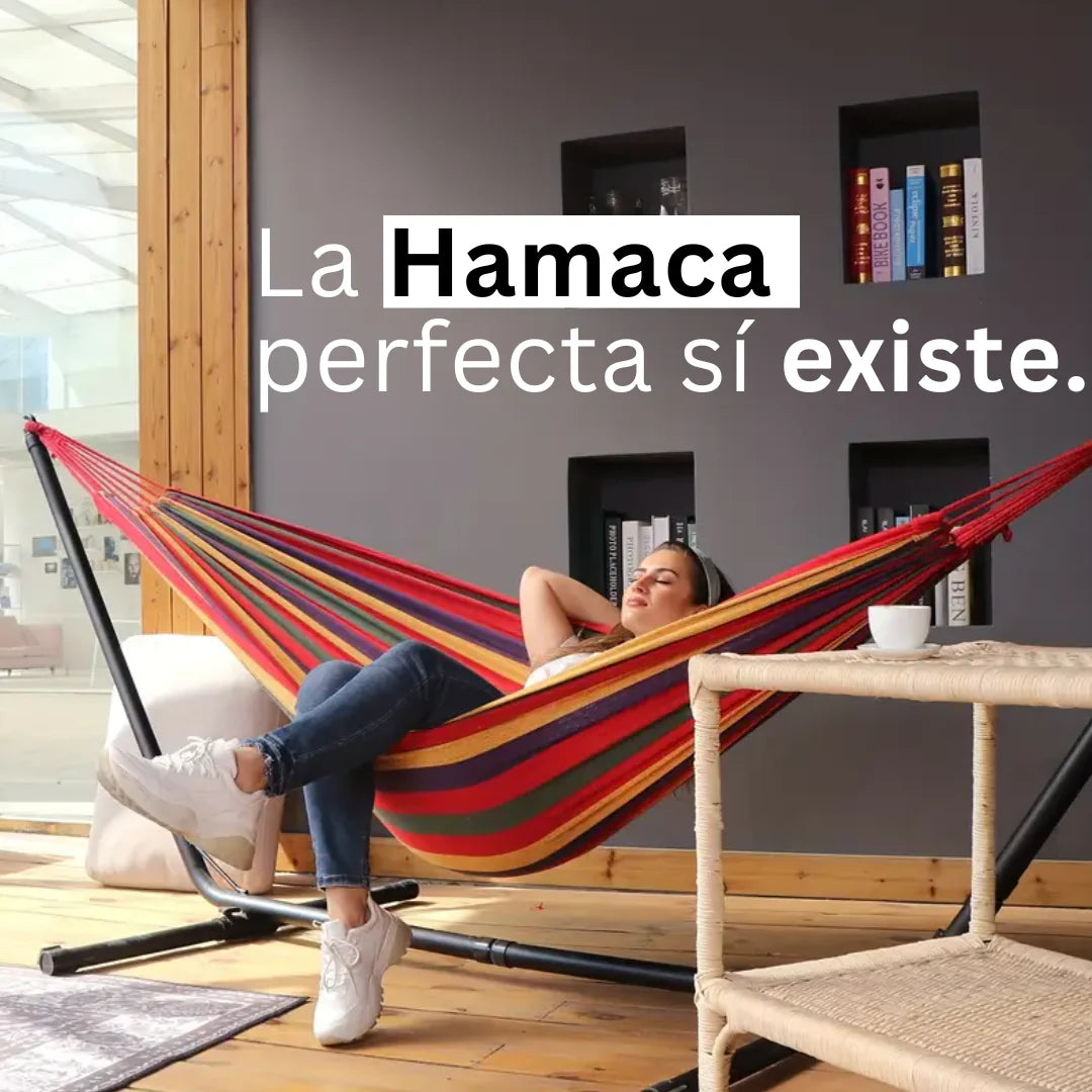Set hamaca portátil + hamaca + bolso