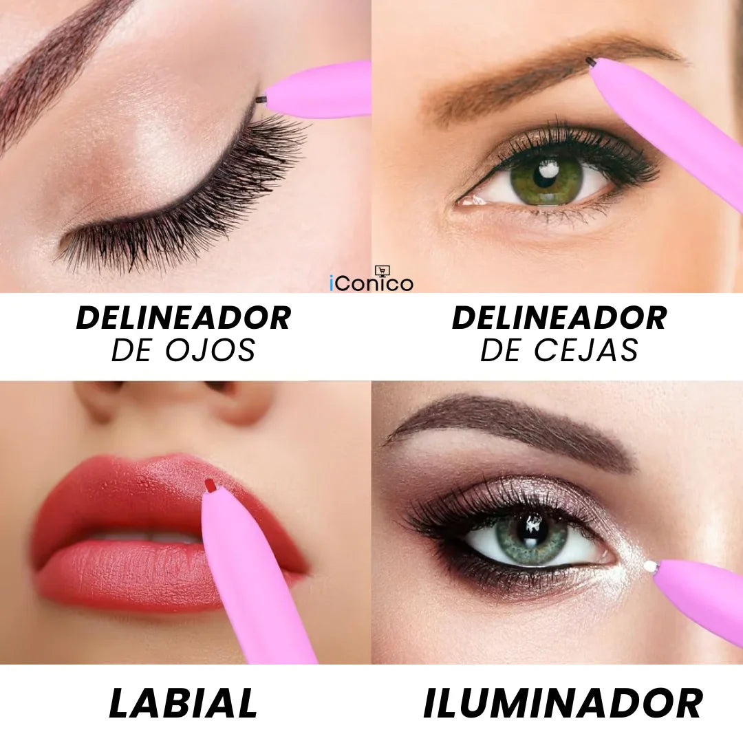 Lápiz maquillaje 4 en 1