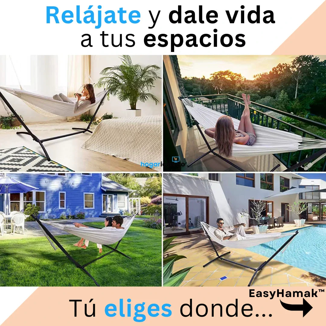 Set hamaca portátil + hamaca + bolso